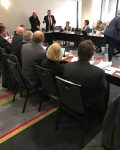 The Honorable Anthony Roberts, Minister for Planning, addressing delegates, Sydney, August 2017.