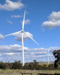 Wind Turbines from Crookwell Viewing Platform, Crookwell, Southern NSW 10th Nov 2018