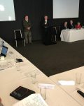 Mick Veitch MLC Labor with Robert Brown MLC Shooters Fishers & Farmers at August 10th 2018 NSW Parliament House discussing Resources for Regions